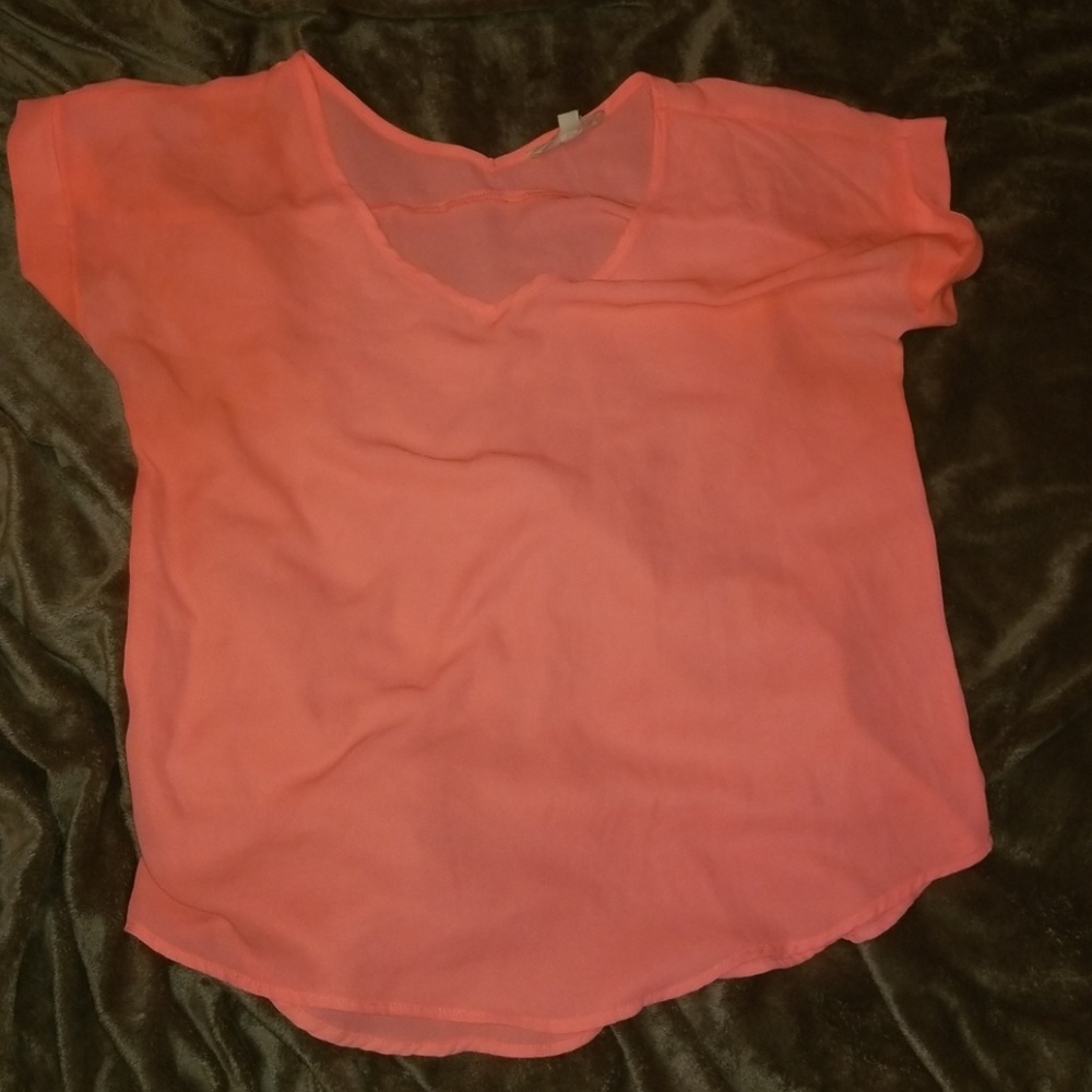 Neon Pink top